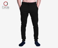 Unisex Fleece Joggers Sweatpants Cotton Slim Fit Activewear Pants