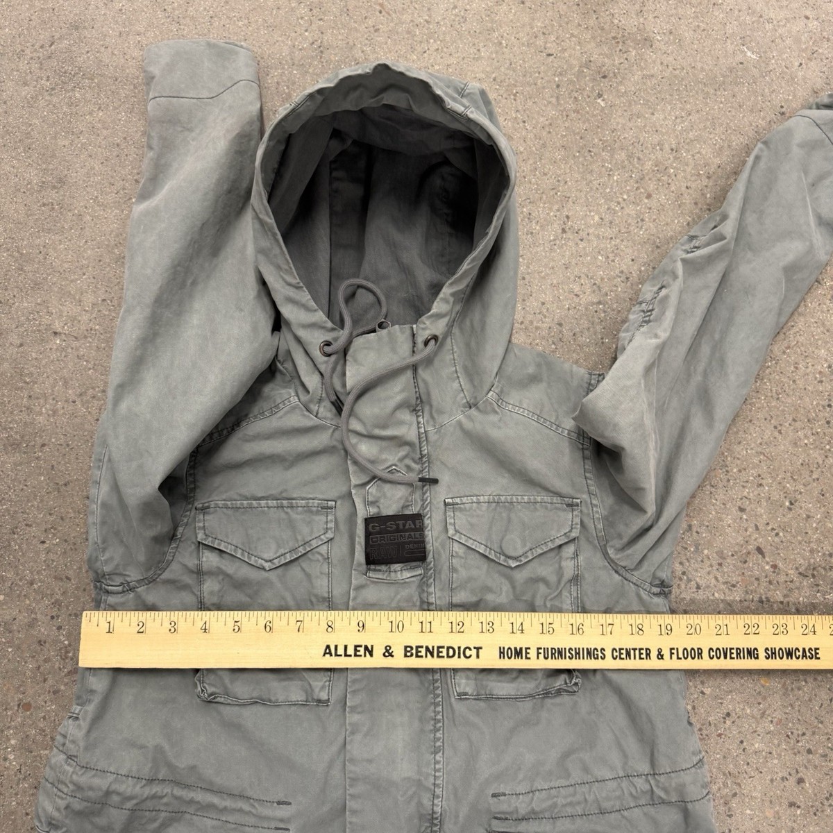G-Star Raw Mens Hooded Military Jacket Size XS | eBay