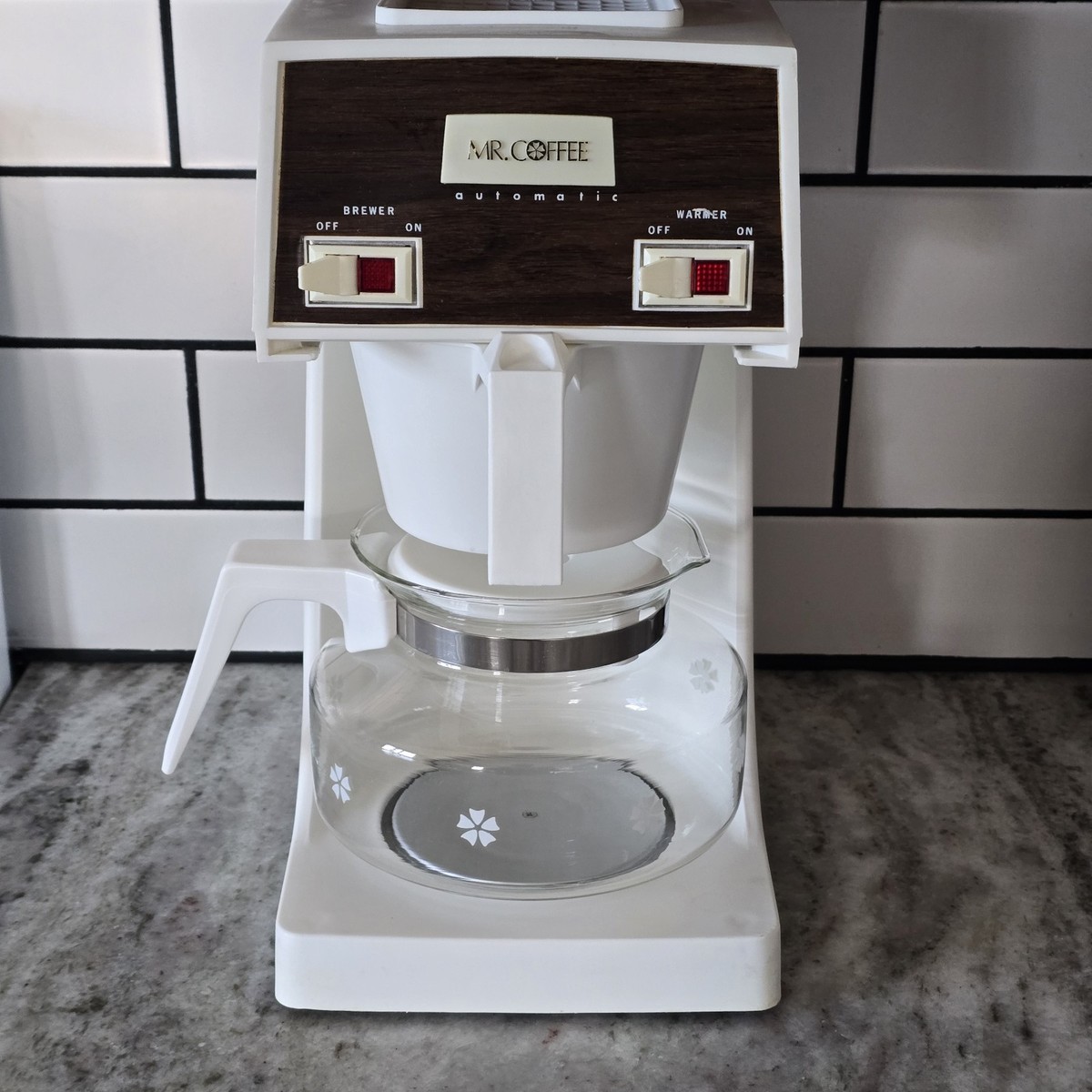 Vintage Mr. Coffee Deluxe Automatic Coffee Maker Brewing System MC