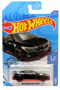 hot wheels honda series 2018