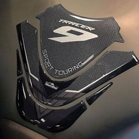 Yamaha Tracer 9 2021 Tank Pad Shutz 3D Gel Aufkleber Motorrad Kompatibel Fur