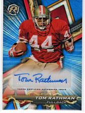 2023 Topps Composite Resurgence Autographs Blue Surge #RATR Tom Rathman