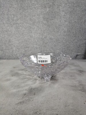 Mikasa Footed Snowflake Medley Candy Bowl  Made in Japan