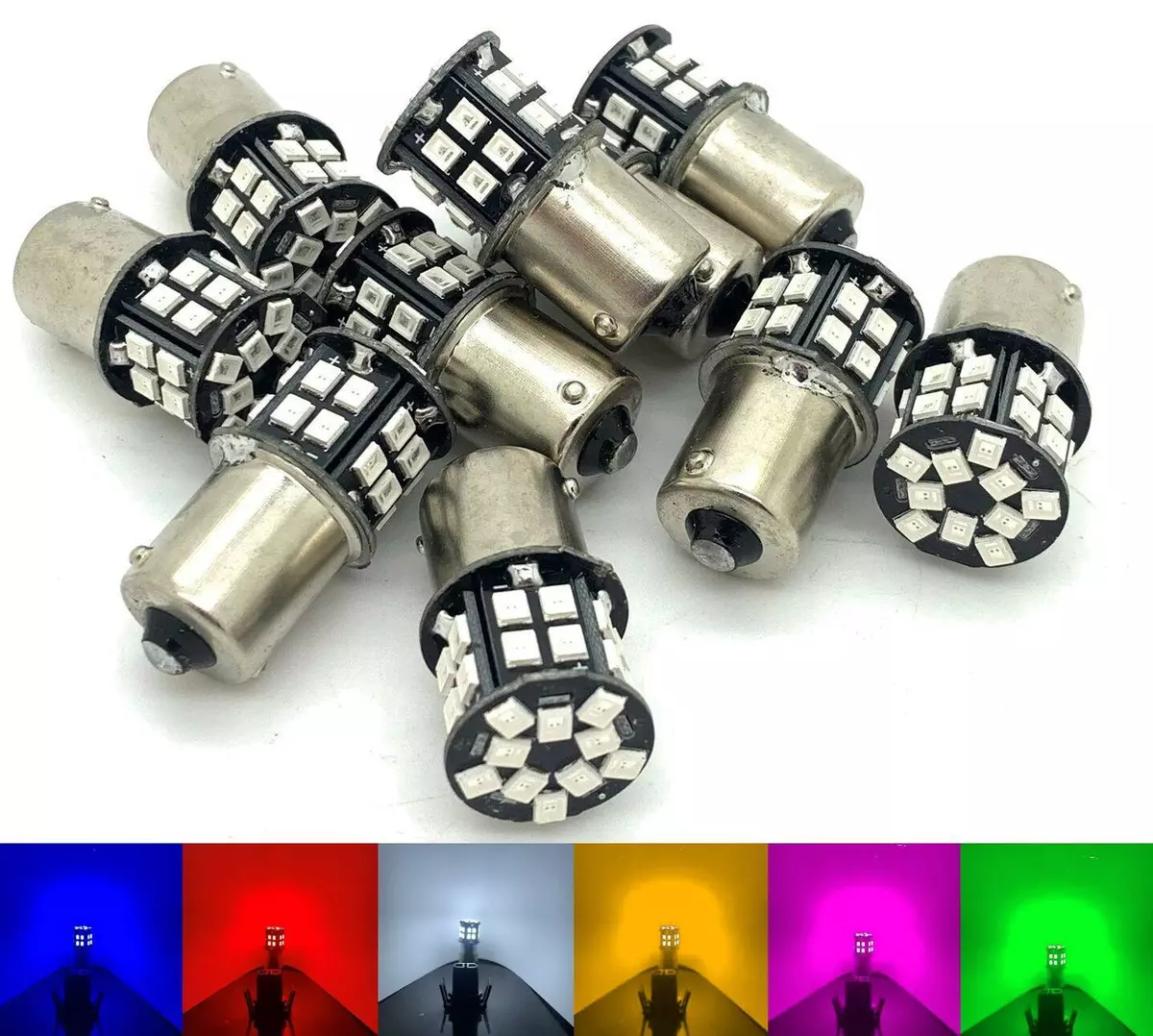 P21W BA15S 382 245 R5W 149 30 smd LED 12v 24v bulbs 149 246 blue white red  amber