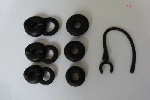 Replacement Gel Earbud tips + Ear hook loop For Jawbone ERA / Icon HD ~ 14 PIECE - Picture 1 of 1
