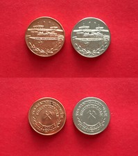 2 x Medal NRD Górnictwo VEB Zakład węgla brunatnego Knappenrode Glück Auf (M370