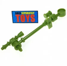 TMNT Crazy Artillery Double Barreled Plunger Gun SCOPE sight original green part