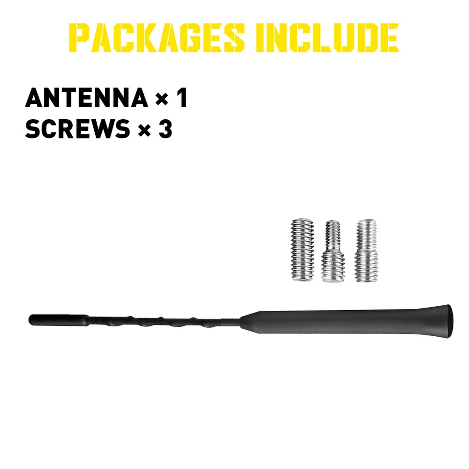 Antena 9" Mástil Fuba Negro Power Rod Radio AM/FM para Ford Transit 2015-2025 Nuevo Foto 4 de 4