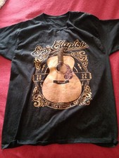 Eric Clapton 2021 - 2022 USA/Europe Concert T Shirt Size X/XL No Tag