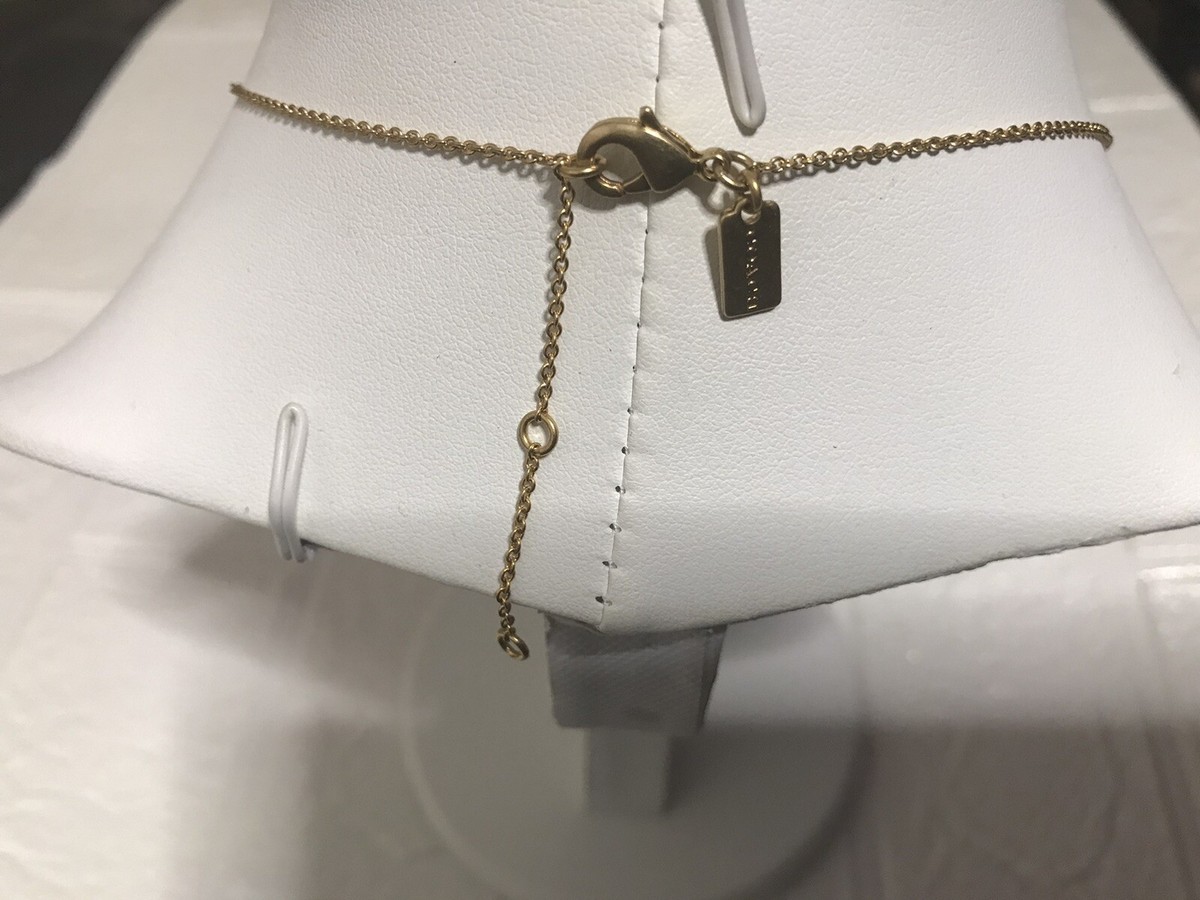 アクセサリー COACH Tabby C Logo Rhinestone Necklace COACH Tabby C Logo Rhinestone Necklace - メルカリ
