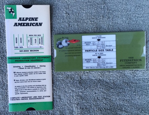 Calculadoras de diapositivas vintage Fitz Mill y Alpine American tamaño partícula - Imagen 6 de 6