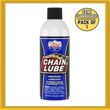 Lucas Oil 10393 11-ounce Chain Lube Aerosol Semi-synthentic Spray Lubricant New