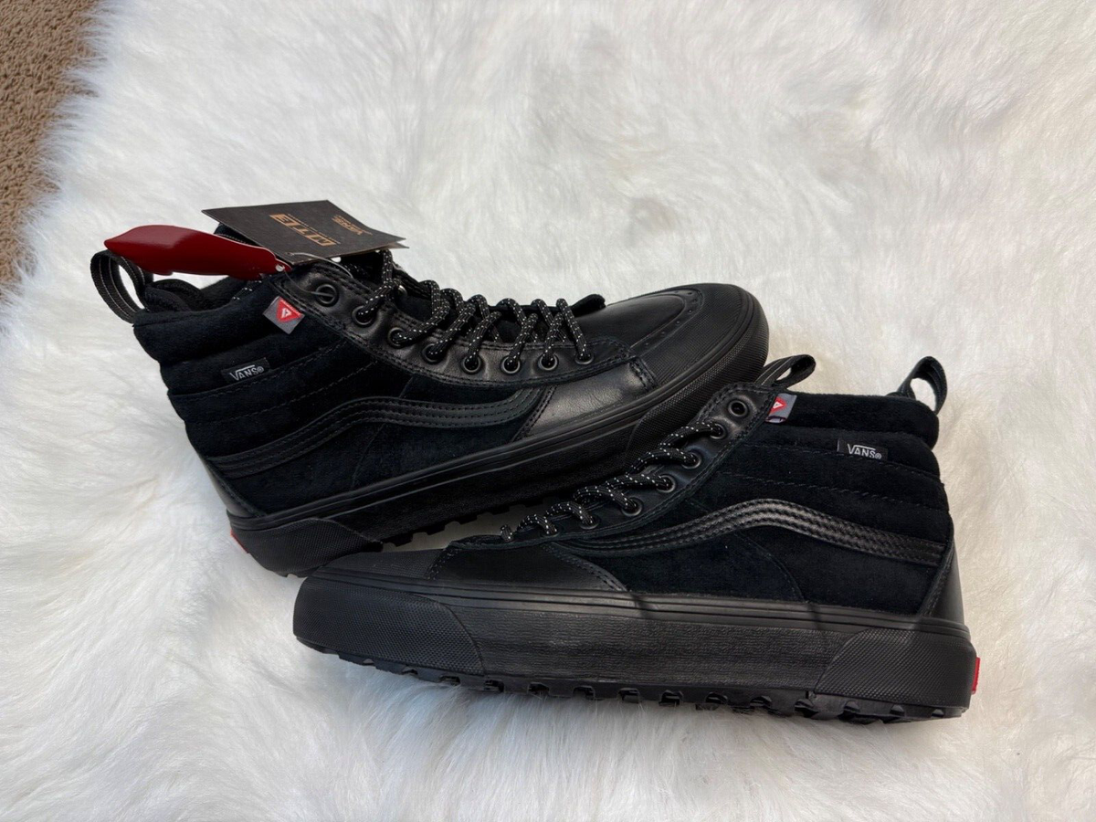 Vans SK8 HI MTE Hydro Guard All Weather Black Size Boots