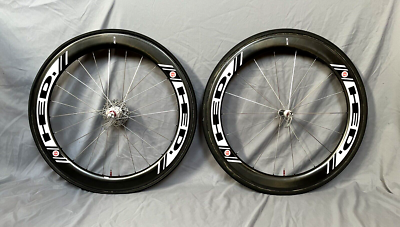 HED Stinger 6 FR Carbon Wheelset 700c Tubular 130/100mm 9mm QR Rim