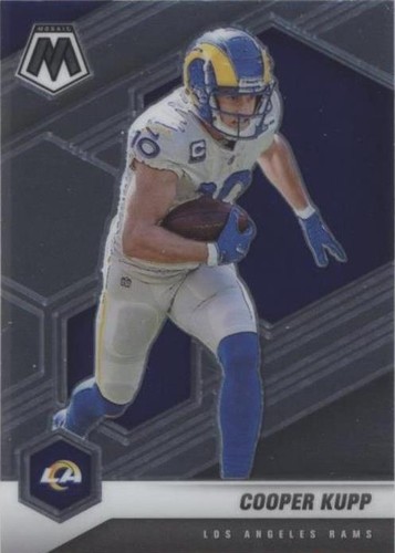 2021 Panini Mosaic Football COOPER KUPP #118 Reactive Orange PRIZM