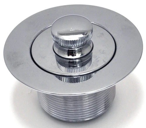 PROFLO Tub Drain PF612CP Lift and Turn 1 1/2", 1 1/4" Drain CHROME PLATED BRASS - Picture 6 of 10