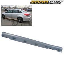 Exterior Rocker Panel Molding Trim Fit For 2012-17 Ford Focus Left Driver Side G