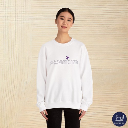 Accenture Consultin Firm Logo Brand Unisex Sweatshirt - Bild 17 von 37