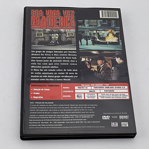 ERA UMA VEZ NAAMERICA DVD (Once Upon a Time in America) 0/All - Worldwide - Picture 2 of 4
