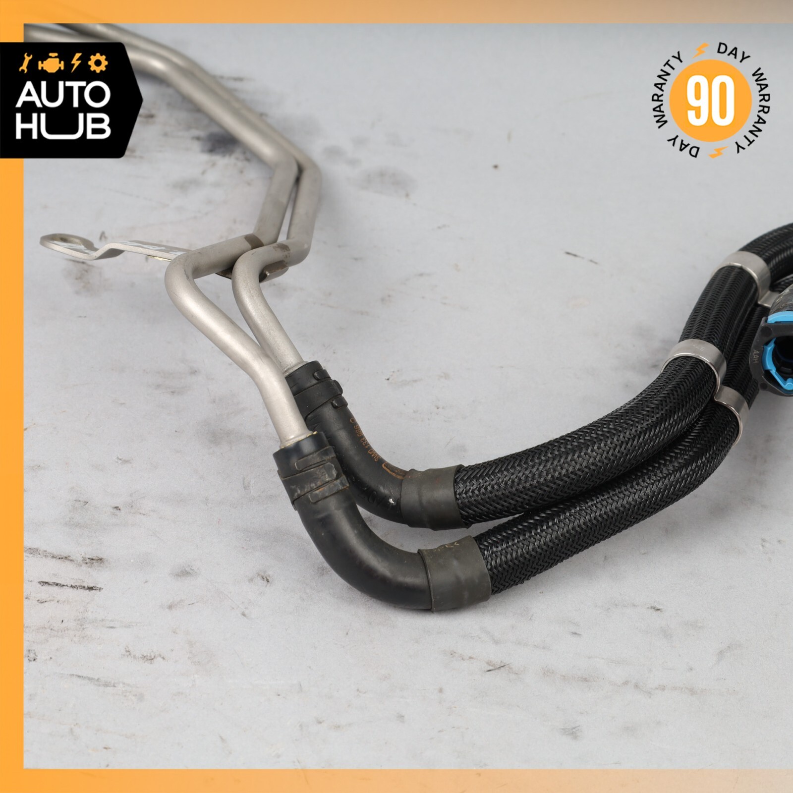 08-10 Bentley Continental GT Flying Spur 6.0L W12 Fuel Line Pipe Hose OEM 36K