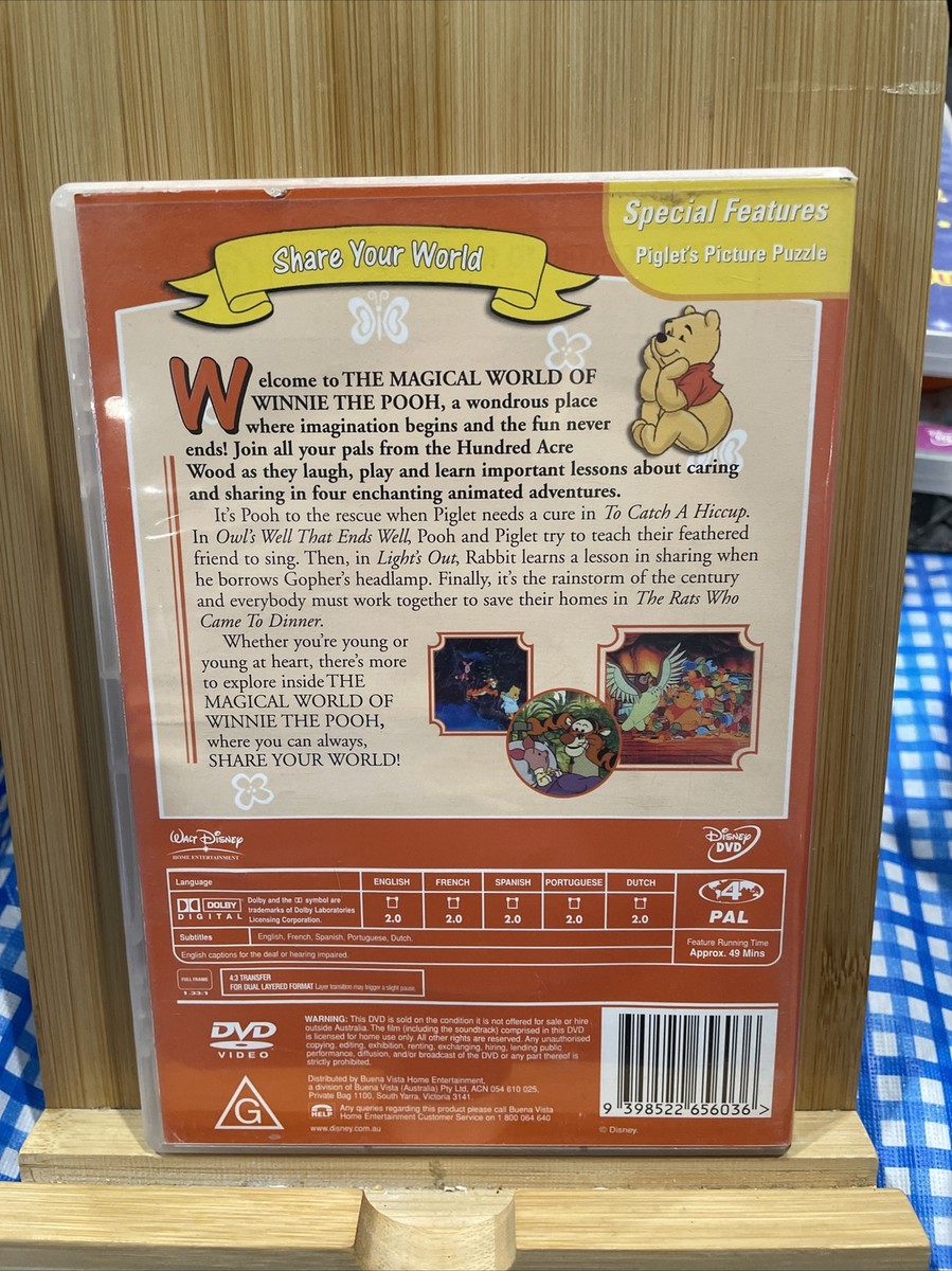 The Magical World Of Winnie The Pooh - Share Your World | DVD