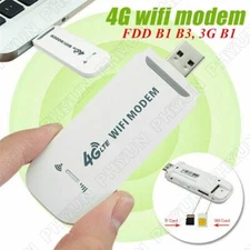 Details about Unlocked 4G LTE WIFI Wireless USB Dongle Mobile Broadband 150Mbps