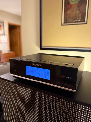 Sony XDR-F1HD FM/AM Digital Tuner HD Radio (working, with remote and FM ...