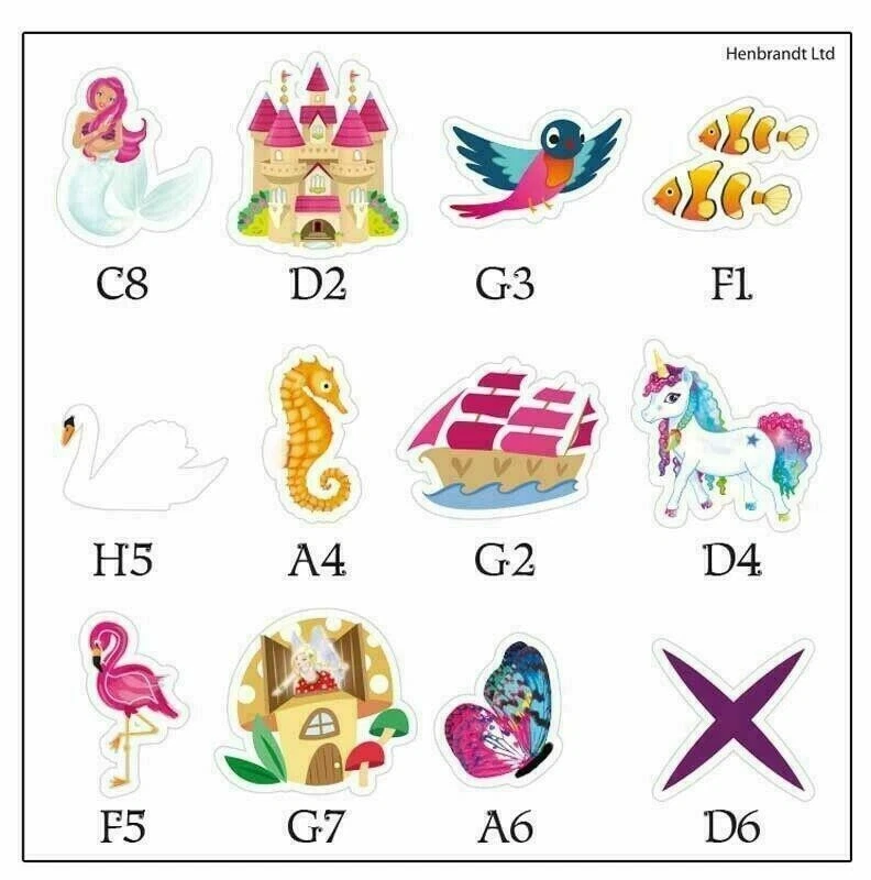 Сказочная карта сокровищ и наклейки наполнитель для сумок для вечеринок детская волшебная игра образовательная - Изображение 3 из 3