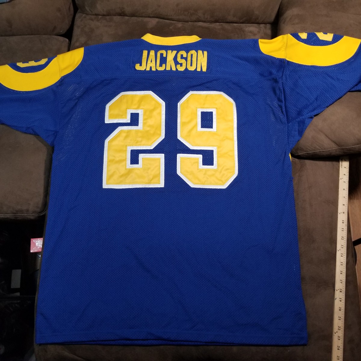Harold Jackson 1974 Los Angeles Rams #29 Mitchell & Ness Blue