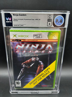 Ninja Gaiden 1 ''Promotional Copy'' UK - XBOX Classic - WATA 9,0 - NEU/NEW/SEALED
