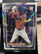 2024 Bowman German Ramirez Lava Refractor  #d /399 - Houston Astros