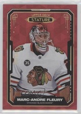 2021-22 Upper Deck Stature Red Design & Photo Variant 6/11 Marc-Andre Fleury 0c3