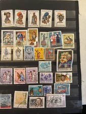 Collezione di carte straniere usate come nuove tutti gli argomenti costumi danza altri N782