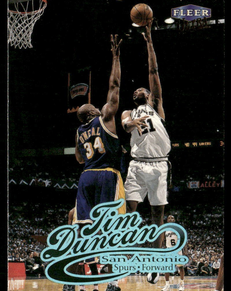 1998-99 Ultra #55 Tim Duncan