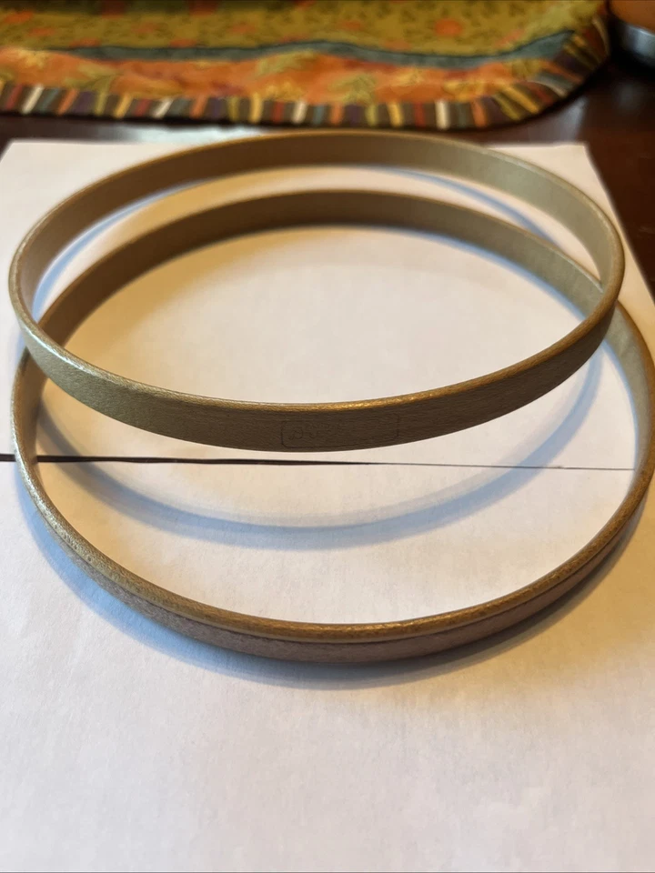 Vintage Duchess 6” Felt Lined wood Embroidery Hoop! - Image 2 of 4