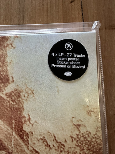 Aphex Twin Selected Ambient Works Volume II 2 Expanded Edition 4x Vinyl LP! NEW! - Picture 2 of 3