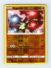 Carta Pokemon Zygarde 093/185 rara tensione vivida olografica inversa quasi nuova