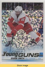2019-20 Upper Deck Young Guns Speckled Rainbow Foil Givani Smith #474 READ 01ks
