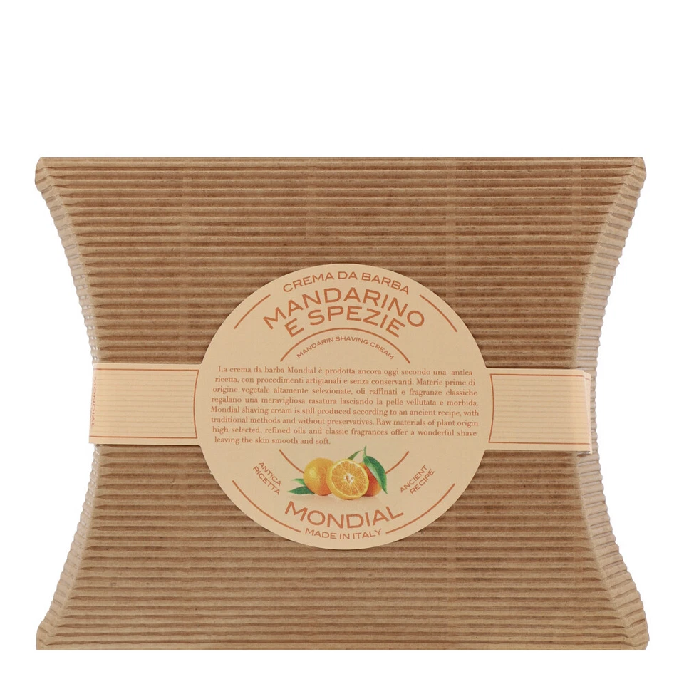 Mondial 1908 Shaving Care - Mandarino e Spezie Cream Refill 125ml