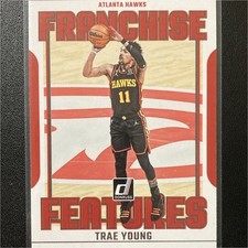 Panini Donruss Franchise Features Trae Young Atlanta Hawks Insert #11 Basketball