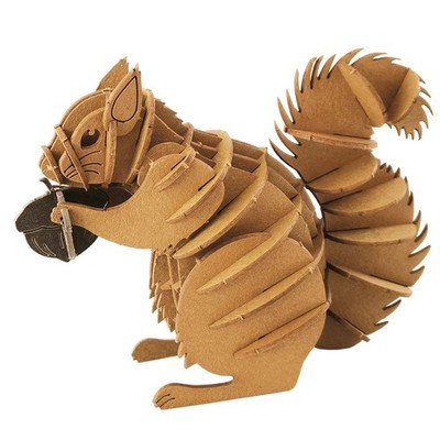 Fridolin 3D Papiermodell Eichhörnchen (US IMPORT)