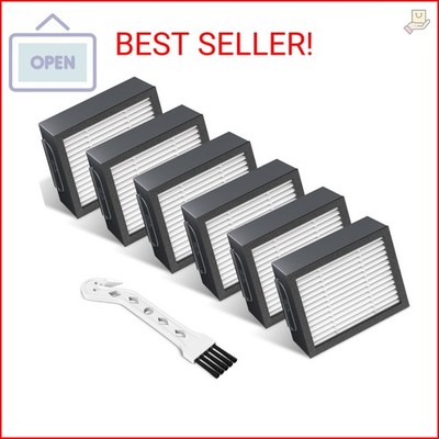Improvedhand Filters Replacement for i-Robot Roomba E I & J Series i1+ i3 i3+ i4