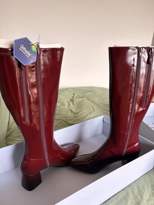 aerosoles eliel boot - merlot size 10