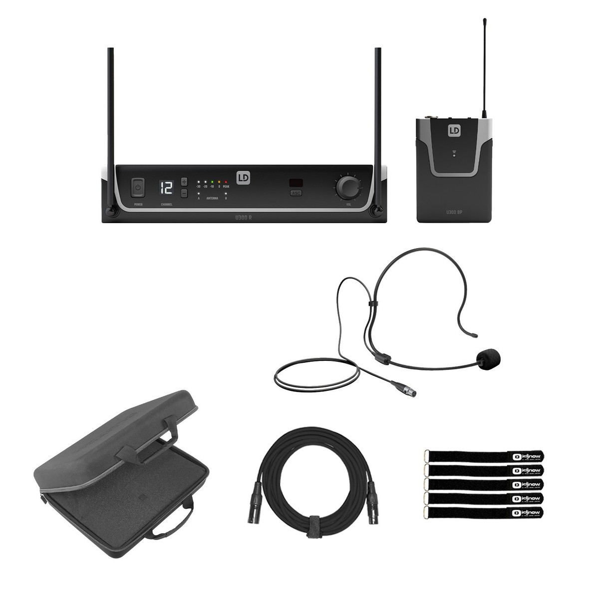 LD Systems U305.1 BPH US Wireless Headset Microphone System with