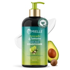 Mielle Avocado Tamanu Anti-Frizz Conditioner 12 fl oz Silicone-Free Smoothing