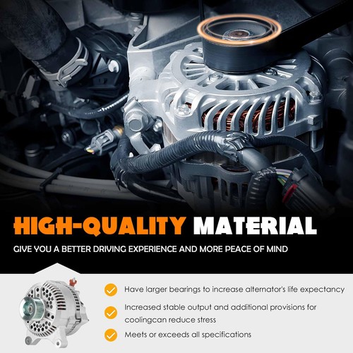 New Alternator 4.6L 5.4L Fit for Ford for 97-02 F-150, 97-99 F-250 / E-250 Ec... - Picture 6 of 6