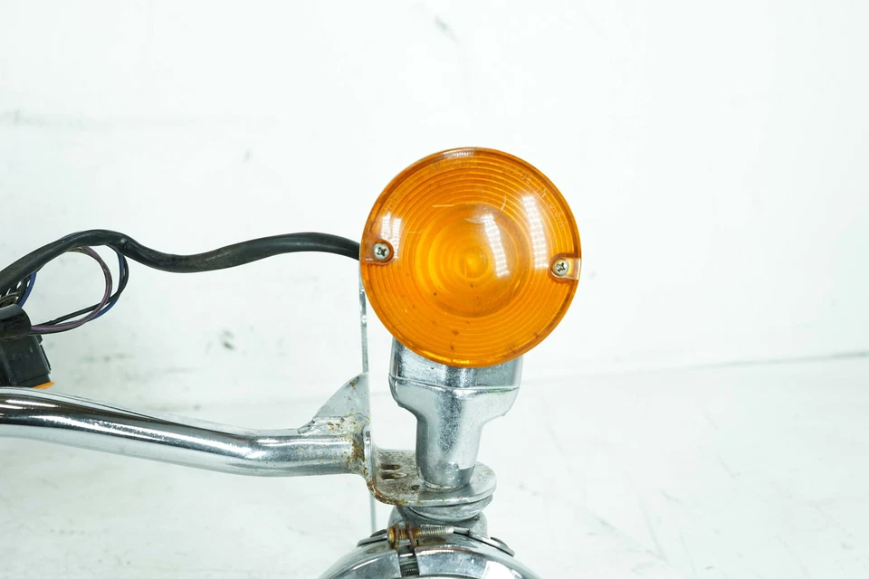 95 Harley Touring FLHR Road King OEM Indicadores de Seta Frontal Barra de Luz Auxiliar - Imagem 2 de 4