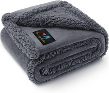 Waterproof Pet Blanket, Liquid Pee Proof Dog Blanket for Sofa Bed Couch, Reversi