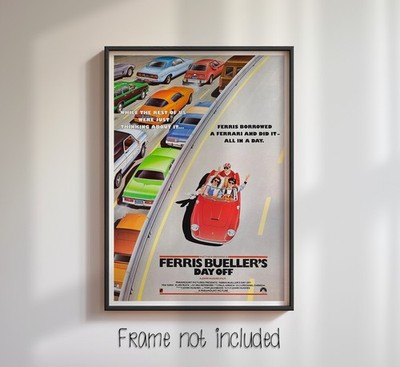 Ferris Bueller's Day Off - Hochwertiges Hochglanz Filmposter