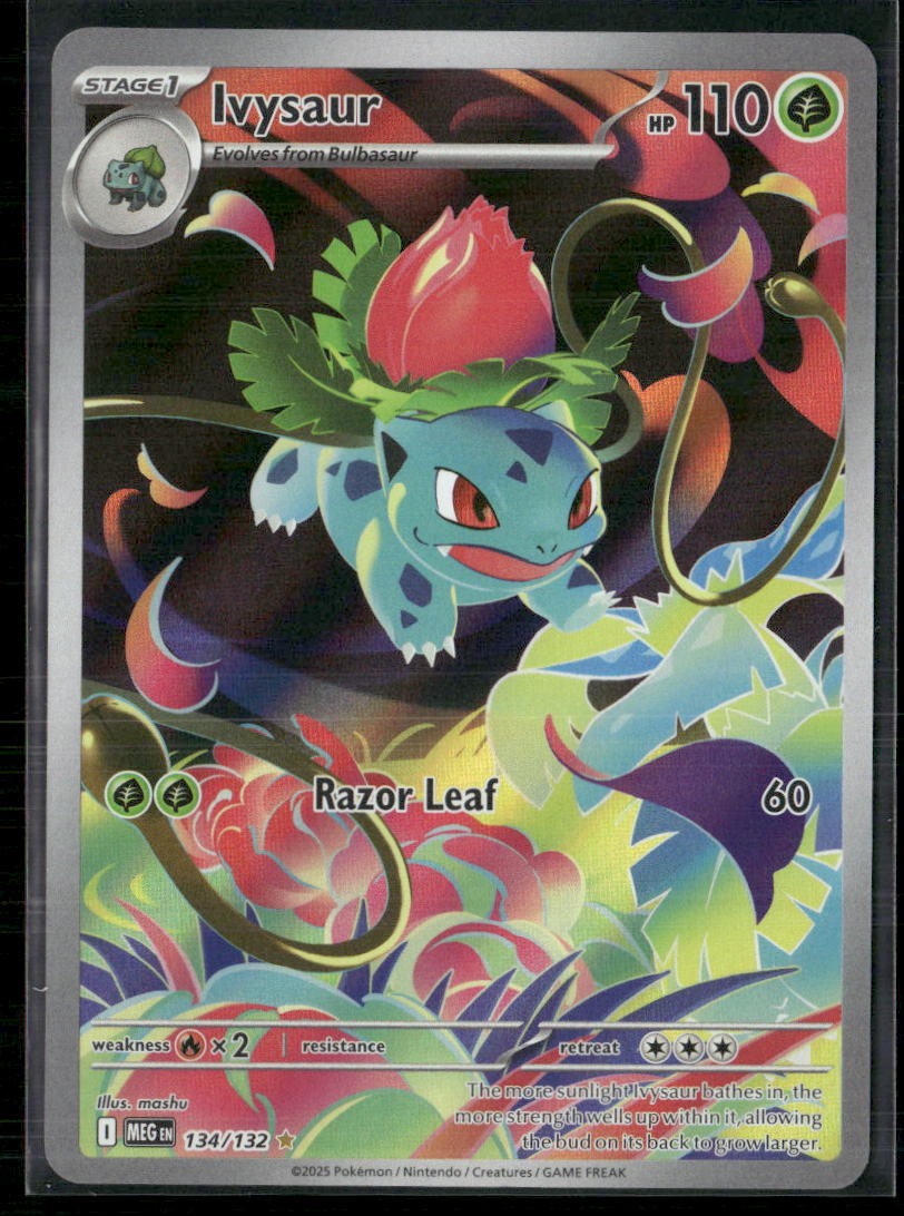 Ivysaur Holofoil [MEG - 134/132] Illustration Rare NM EN